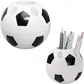 economico Partita di Calcio Mondiale 2026-Confezione da 2 portapenne a forma di pallone da calcio - Portapenne a tema Mondiali di calcio 2026 per scrivania, organizer sportivo da scrivania, regalo per bambini tifosi, articoli per ufficio e
