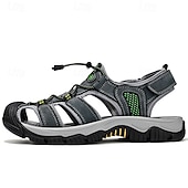 cheap Outdoor Sandals-Men's Multi-Strap Sandals – Outdoor Hiking &amp; Resort Sandals, Breathable Design, Comfortable Summer Shoes