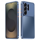 preiswerte 2026 Samsung Galaxy S26 Serie-Handy Hülle Handyhüllen Für Samsung Galaxy S26 Ultra S25 Ultra S24 Ultra S23 Ultra Rückseite Abnehmbar Magnetisch Metall