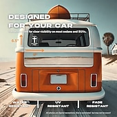 preiswerte Wand-Sticker-5 Stück – Ich kann es nicht, aber ich kenne jemanden – christlicher Jesus-Kreuz-Autoaufkleber aus Vinyl für Auto, Wand, Fenster, Fahrzeug, wetterfest, viral