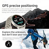 preiswerte Smartwatch-GPS-Smartwatch mit drahtloser Anruffunktion, AMOLED-Ultra-HD-Display und integriertem Höhenmesser &amp;Barometer, über 100 Sportmodi, Herzfrequenz- und Schlafüberwachung, Fitness-Tracker für