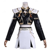 halpa Naisten puvut-Korealainen idoli inspiroima Poptähti Asu Naamiaisasut Virtuaalinen idoli for Naisten Aikuiset Halloween Karnevaali Suoritus Comic Con Anime-näyttely