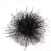 Χαμηλού Κόστους Φασινάτορες-Γοητευτικά Φτερό Γάμου Γενέθλια Βίντατζ χαριτωμένο στυλ Ρετρό Με Φτερό Ακουστικό Καπέλα