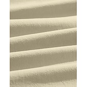 baratos Feriado-Homens Calças de linho Calça verão Calças de praia Com Cordão Bolsos Tecido Confortável Respirável Comprimento total Diário Casa Ao ar livre Férias Simples Preto Branco Sem Elasticidade