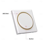 abordables Interruptores inteligentes-Interruptor de control remoto inalámbrico de 1 canal CA 85 V-250 V, CA 220 V, encendido y apagado, 433 MHz