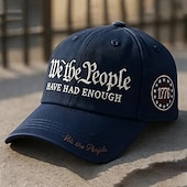  me kansa hattu isänmaallinen brodeerattu lippalakki 1776 vapausvapaussuunnittelu, säädettävä vintage-tricolor-isänhattu miehille ja naisille