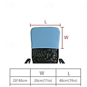 ieftine Husă scaun de birou-4 huse elastice pentru spătarul scaunului - husă anti-praf cu elasticitate ridicată pentru scaunul de birou - protector confortabil pentru spătarul scaunului de birou de uz casnic