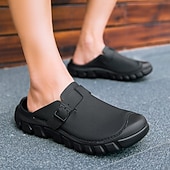 economico sandali da esterno-Sneakers casual da uomo verdi senza lacci: scarpe leggere e traspiranti, ideali per passeggiate all'aperto, viaggi e per tutti i giorni.