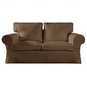 cheap Sofa Cover-2 Seat Sofa Cover or  2 Seat Sofa Bed Cover with Cushion Covers and Backrest Covers For Ektorp Couch Slipcover Washable Furniture Protector  LITB PRIME cover Ektcover