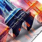  Муж. 4 июля — 250-летие США Статуя Свободы Флаг США Рубашка Летняя рубашка Кнопка рубашка С короткими рукавами Патриот на открытом воздухе Праздники Лето Весна Отложной 3D