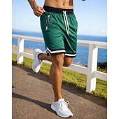 voordelige Hardloop Shorts-Voor heren Hardloopshorts Atletische shorts Sportbroek Trekkoord Zakken Short / Broekje Casual Dagelijks Buiten Zomer Lichtgewicht Ademend Sportschooltraining Wandelen Joggen Normale pasvorm