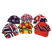 cheap Accessories&amp;Hats-World Soccer Match 2026 Sportswear Football Soccer Casual Patriotic Kid's Boys' Casual Outdoor Match Dress Up
