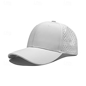 abordables Casquettes, chapeaux et visières-Casquette de Baseball Chapeau de soleil Casquette de tennis Unisexe Mancherons Casquette de Course Couleur Unie Protection solaire Évacuation de l'Humidité Respirant pour Tennis Base-ball Pickleball