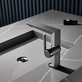 economico Rubinetti per lavandino bagno-Rubinetto per lavabo da bagno - classico rubinetto miscelatore monocomando in ottone galvanizzato per lavabo da bagno