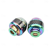 abordables Outillage à main-Lot de 2 protections universelles en alliage d'aluminium pour roues, fourches et cadre de moto/scooter ; patins de protection contre les chutes ; accessoires extérieurs pour moto