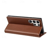 cheap 2026 Samsung Galaxy S26 Series-Phone Case For Samsung Galaxy S26 S26 Plus S26 Ultra Wallet Case Flip Cover Magnetic Full Body Protective Kickstand Retro PU Leather