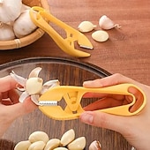 economico Utensili e gadget da cucina-Pelapatate per aglio, strumento manuale multifunzionale a doppia estremità per pelare l'aglio, facile e veloce da usare in cucina, lavabile in lavastoviglie, non irrita le mani, design ergonomico.