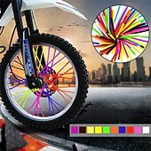 olcso Ručni Alati-72 db-os 24 cm-es univerzális küllővédő huzat motorkerékpár keréktárcsa küllővédő készlet motocross kerékpárhoz