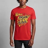 お買い得  サッカーTシャツ-2026年ワールドサッカーマッチ セット グラフィックTシャツ ヴィンテージ サッカー スペインサッカーファン Tシャツ のために 男女兼用(儿童不要选这个) 成人 3Dプリント  のために 日常 スポーツ・アウトドア