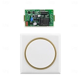 abordables Interruptores inteligentes-Interruptor de control remoto inalámbrico de 1 canal CA 85 V-250 V, CA 220 V, encendido y apagado, 433 MHz
