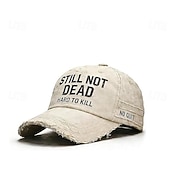 economico I regali-Cappellino da baseball Still Not Dead per uomo, cappello regolabile Hard to Kill, cappello da papà con umorismo vintage, cappello sportivo casual per esterni, cappello da baseball resistente in stile