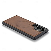 preiswerte 2026 Samsung Galaxy S26 Serie-Handy Hülle Handyhüllen Für Samsung Galaxy S26 S26 Plus S26 Ultra Rückseite Magnetische Adsorption Brieftaschenhülle Mit Ständer Abnehmbar Unterstützt kabelloses Laden Retro PU-Leder