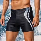 Недорогие Плавки и шорты для серфинга-Муж. Стандартный Шорты для гидрокостюма Плавки Пэчворк Бойлег Быстровысыхающий Эластичный Дышащий Без рукавов Купальники Нижняя часть Серфинг Водные виды спорта Плавание Лето