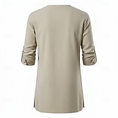  Medieval Renacimiento Camisas Sayo Larga Pirata Vikingo Disfraz Hombre Vikingo Pirata Víspera de Todos los Santos Carnaval Rendimiento LARP Feria Ren Adulto Camisas