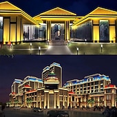 voordelige Neon LED-verlichting-1m 2m 3M Neon stripverlichting 150 LEDs Flexibele neon Warm wit Wit Rood LED-Striplampen Creatief Voor buiten Waterbestendig 220-240 V