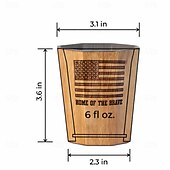  250η Επέτειος Ποτηριού Whiskey Grail 250η Επέτειος της ΗΠΑ Ξύλινο Ποτήρι Whiskey Ξύλινο Ποτήρι Bourbon Old Fashioned Καπνιστός Δρυς Δώρα για Λάτρεις του Bourbon Ημέρα Ανεξαρτησίας  4η Ιουλίου 4η