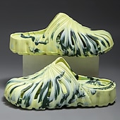 cheap Casual Sandals-Men's Camouflage Slip-On Poolside Shoes – Lightweight, Flexible, Non-Slip, Ideal for Beach Vacation, Resort and Casual Outdoor Wear