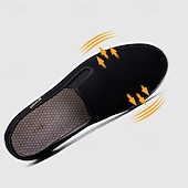 Недорогие Туфли-слипоны для повседневной носки-Мужские черные повседневные кроссовки без шнурков, легкие, дышащие, удобные для ходьбы, подходят для повседневной носки, путешествий, поездок на работу, отдыха на природе, мероприятий в выходные дни и занятий спортом в повседневном стиле.