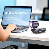cheap Handheld Fans-Handheld Fan with Cooling Plate, Portable Personal Fan, Digital Display 199 Speeds Adjustable, Foldable Mini Fan with Lanyard, High Speed Turbo Fan for Women Men Travel, Outdoor, Office