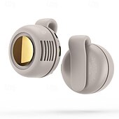 billiga Midjfläktar-bärbar mini-fläkt med klämma på, bärbar personlig fläkt för midja eller skjortkrage, USB-uppladdningsbar handsfree-halsfläkt, tyst liten kylfläkt för utomhusresor, camping, kontor och sport
