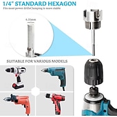 olcso fúrókészlet-3 db integrált belső &amp;külső csőmenetvágó szerszám, kettős funkciójú csőmenetvágó szerszám 1/2"-hoz &amp;3/4" &amp;1"-os PVC/műanyag csövekhez, elektromos fúróval kompatibilis csőmenetvágó készlet