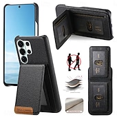 economico 2026 Samsung Galaxy S26 Serie-telefono Custodia Per Samsung Galaxy S26 S26 Plus S26 Ultra Copertura Posteriore con Supporto Cavalletto Slot per Carte Retrò TPU Pelle PU