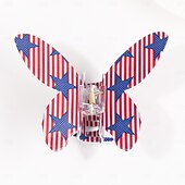 cheap Accessories-250th Anniversary USA Hair Accessories Vintage Adults' Women's 4th of July Casual Party Dress Up