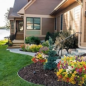 お買い得  造花-屋外の春の装飾用、人工造花8束。シルク製のカラフルな紫色のUV耐性リアルな造花で、屋外のポーチ、パティオ、庭、プランター、鉢、窓辺のプランターに最適です（ミックス）。