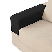 abordables Housse de fauteuil et d'accoudoir de canapé-Housses d'accoudoirs pour chaises et canapés, housses d'accoudoirs de canapé en jacquard spandex, protection antidérapante pour meubles, housses lavables pour fauteuils inclinables