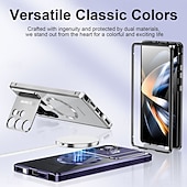 ieftine 2026 Samsung Galaxy S26 Seria-telefon Maska Pentru Samsung Galaxy S26 Ultra Noutate Cu Magsafe rezista Detașabil și Protecție de Ecran Retro MetalPistol ABS + PC