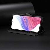 levne 2026 Samsung Galaxy S26 Série-telefon Carcasă Pro Samsung Galaxy S26 S26 Ultra Plus Pouzdro na peněženku se stojánkem s Lanyardem s poutkem na zápěstí Retro TPU PU kůže