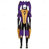  fantasia de circo para cosplay, fantasias de videogame, fantasias de Halloween, baile de máscaras, Comic Con, Anime Expo, casaco, macacão, luvas para adultos