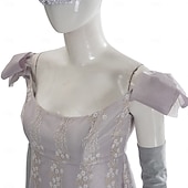 abordables Disfraces de mujer-Princesas Series de Televisión Vestidos Traje de cosplay Retro Siglo 19 for Mujer Adulto Mascarada Fiesta de baile Fiesta de Noche Fiesta