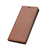 cheap 2026 Samsung Galaxy S26 Series-Phone Case For Samsung Galaxy S26 S26 Plus S26 Ultra Wallet Case Flip Cover Magnetic Full Body Protective Kickstand Retro PU Leather