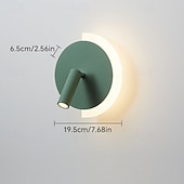 olcso Beltéri falilámpák-Otthoni Modern Beltéri fali lámpák Hálószoba Fém falikar Nem vízálló 110-120 V 220-240 V 10 W