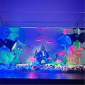 Недорогие Подводное освещение-аквариумный прожектор с Bluetooth, пультом дистанционного управления, кнопками, IP68, уличный погружной светильник, светильник для бассейна.