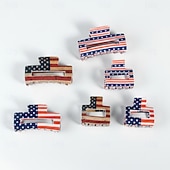  250ή Επέτειος ΗΠΑ Αξεσουάρ μαλλιών Καθημερινό Ενηλίκων Γυναικεία Ημέρα ανεξαρτησίας Φεστιβάλ Ντύνομαι