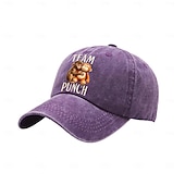 voordelige Geschenken-Team Punch Monkey Meme Baseball Cap Grappige Vintage Gewassen Katoenen Verstelbare Vader Pet voor Mannen en Vrouwen
