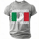  Per uomo Gergo divertente Maglietta Manica Corta maglietta Stampa 3D Girocollo Camicia Moda Quotidiano Quotidiano Streetwear Erica del pompelmo Estate Primavera Abbigliamento S M L XL XXL XXXL
