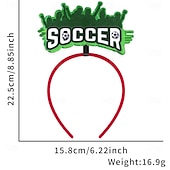 cheap Accessories&amp;Hats-World Soccer Match 2026 Headband Football Soccer Funny &amp; Reluctant Adults' Unisex Outdoor Match Dress Up